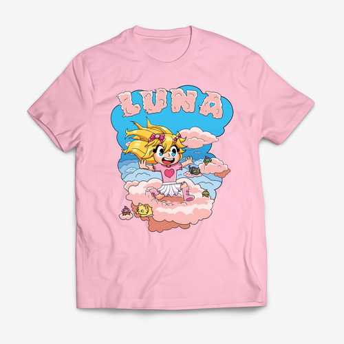 CVETNO ROZE LUNA MAJICA